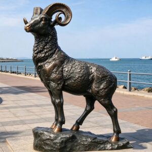Бронзовая скульптура архара